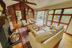Healdsburg Riverfront Cabin Surrounded By Redwoods